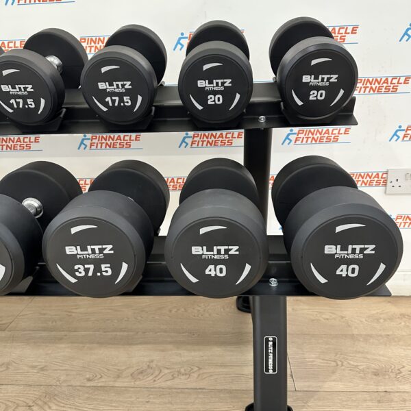 Urethane Dumbbells Set 2.5kg to 40kg by BLITZ FITNESS - Image 11