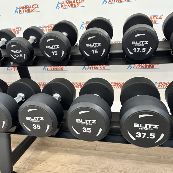 Urethane Dumbbells Set 2.5kg to 40kg by BLITZ FITNESS - Image 12