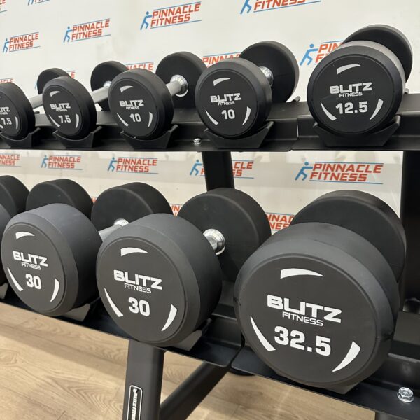 Urethane Dumbbells Set 2.5kg to 40kg by BLITZ FITNESS - Image 13