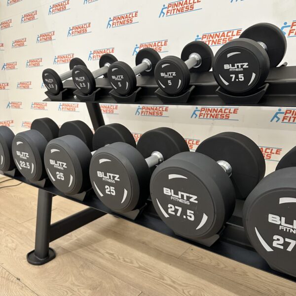 Urethane Dumbbells Set 2.5kg to 40kg by BLITZ FITNESS - Image 14