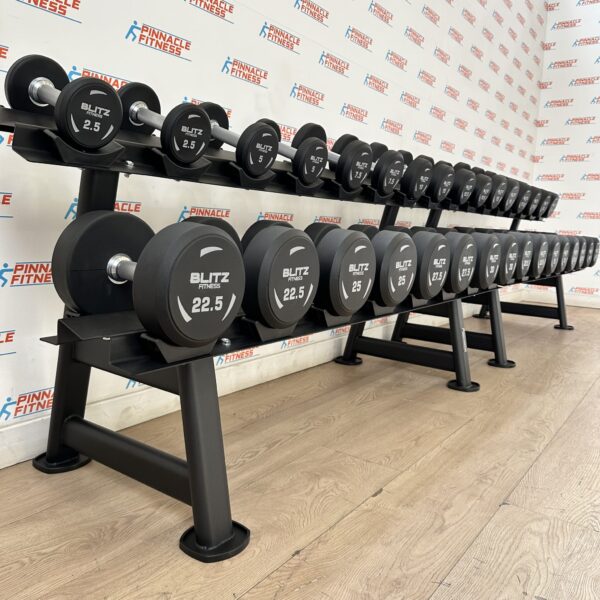Urethane Dumbbells Set 2.5kg to 40kg by BLITZ FITNESS - Image 17