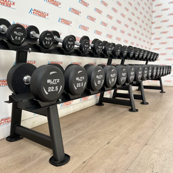 Urethane Dumbbells Set 2.5kg to 40kg by BLITZ FITNESS - Image 18