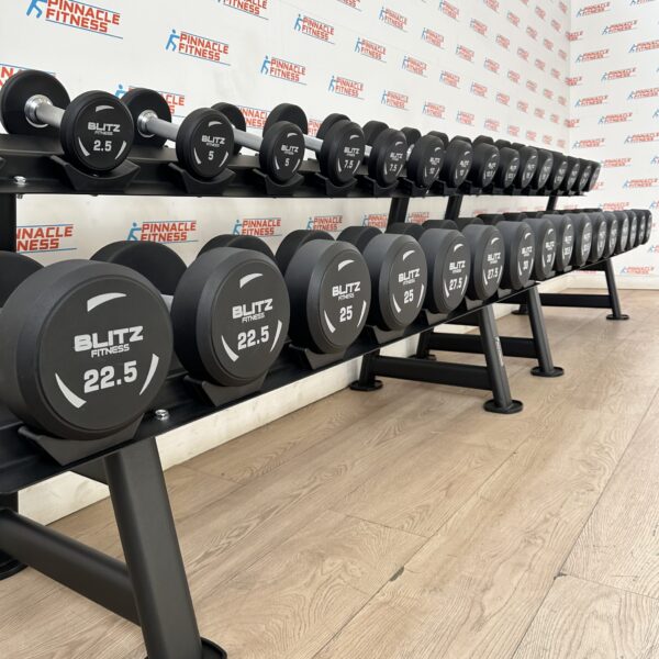 Urethane Dumbbells Set 2.5kg to 40kg by BLITZ FITNESS - Image 19