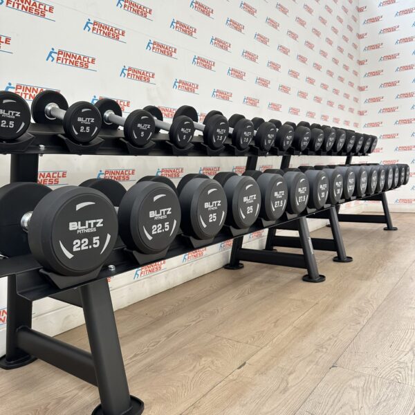 Urethane Dumbbells Set 2.5kg to 40kg by BLITZ FITNESS - Image 20
