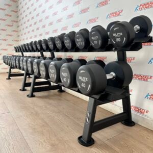 Urethane Dumbbells Set 2.5kg to 40kg by BLITZ FITNESS