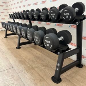 Urethane Dumbbells Set 2.5kg to 30kg by BLITZ FITNESS