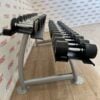 Life Fitness Urethane Dumbbell Set 2.5 to 30kg with Rack