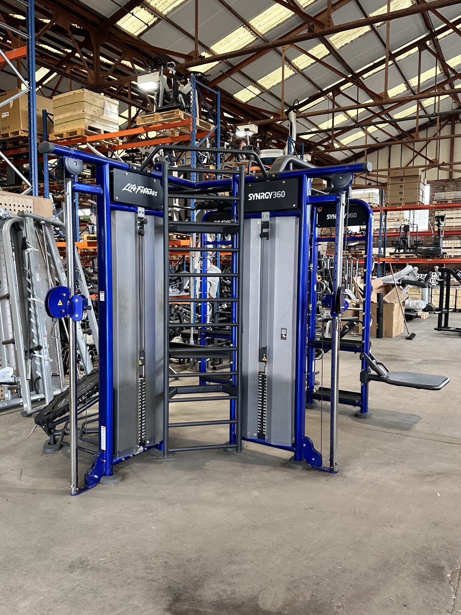 Life Fitness SYNRGY 360XM Group Training Rig (Electric Blue)