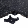 Gym Flooring Grey Fleck EPDM 20mm - Tile (0.5m x 0.5m)