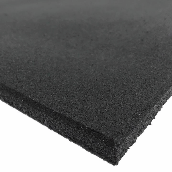 Rubber Gym Flooring 1m x 1m x 15mm By Blitz Fitness