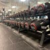 Jordan PU Dumbbells Set 2.5 to 50kg with Storage Racks