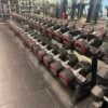 Jordan PU Dumbbells Set 2.5 to 50kg with Storage Racks