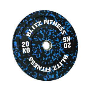 BLITZ Fitness Colour Fleck Bumper Plate Set 150kg