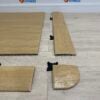 Oak Wood Effect Rubber Gym Flooring by Blitz Fitness
