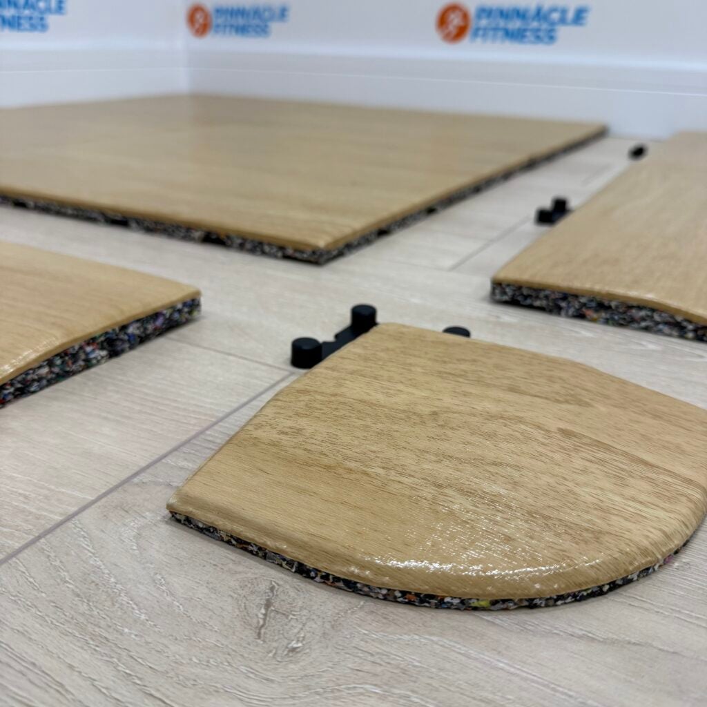 Oak Wood Effect Rubber Gym Flooring by Blitz Fitness - Image 6