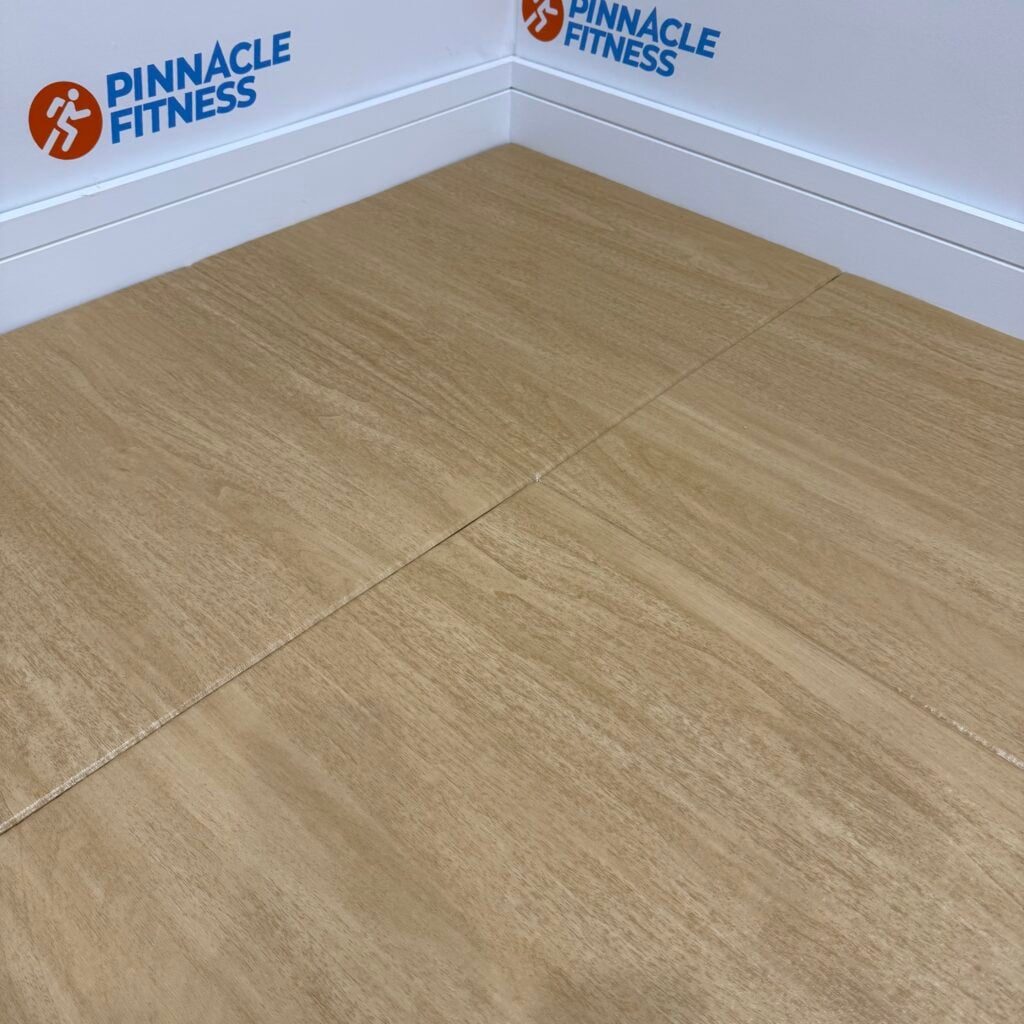 Oak Wood Effect Rubber Gym Flooring by Blitz Fitness - Image 4
