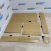 Oak Wood Effect Rubber Gym Flooring by Blitz Fitness