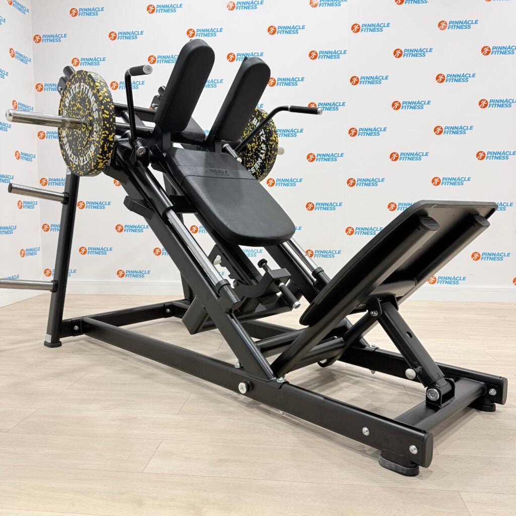 Plate Loaded Linear Hack Squat by BLITZ FITNESS Plate Loaded Linear Hack Squat by BLITZ FITNESS