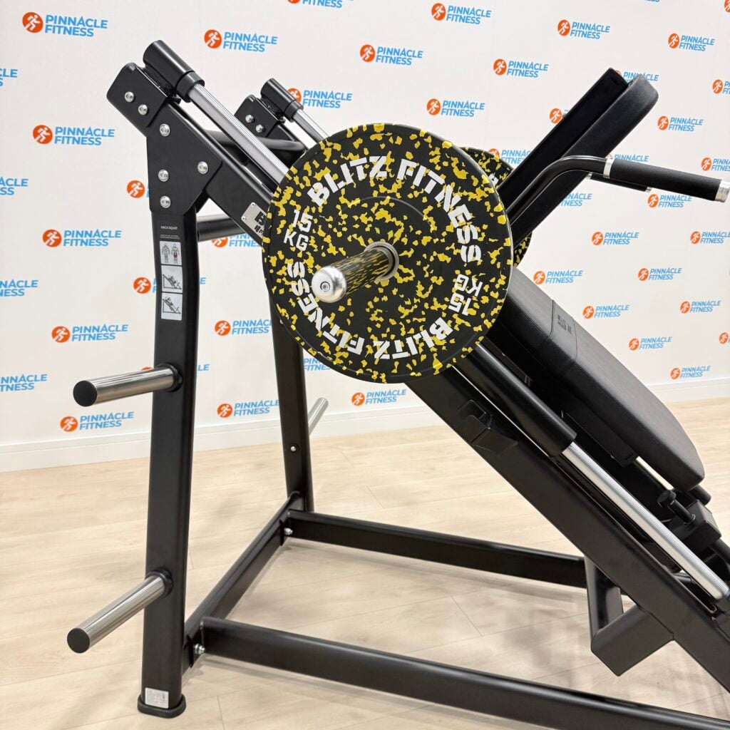 Plate Loaded Linear Hack Squat by BLITZ FITNESS - Image 19