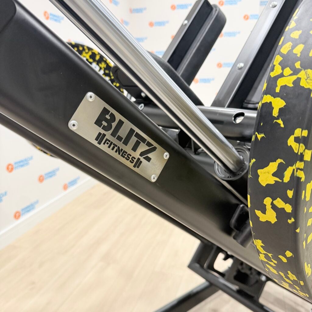 Plate Loaded Linear Hack Squat by BLITZ FITNESS - Image 13