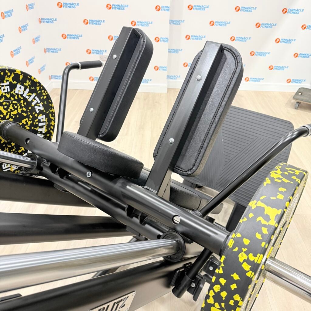 Plate Loaded Linear Hack Squat by BLITZ FITNESS - Image 10