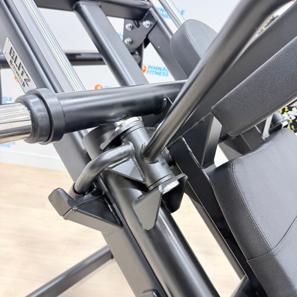 Plate Loaded Linear Hack Squat by BLITZ FITNESS - Image 9