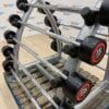 Escape Fitness Fixed Barbell Set with 10 Bar Rack