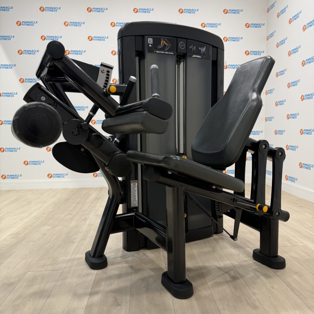 LIFE FITNESS Insignia Series Seated Leg Curl Onyx Black - Image 3