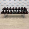 Escape Fitness Urethane Dumbbell Set 14kg to 30kg with Rack