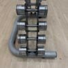 Escape Chrome Dumbbell Set 1-10kg with X Rack