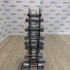 Escape Chrome Dumbbell Set 1-10kg with X Rack