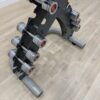 Escape Fitness Chrome Dumbbell Set 1-9kg with Rack