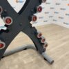 Escape Fitness Chrome Dumbbell Set 1-9kg with Rack