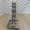 Escape Fitness Chrome Dumbbell Set 1-9kg with Rack