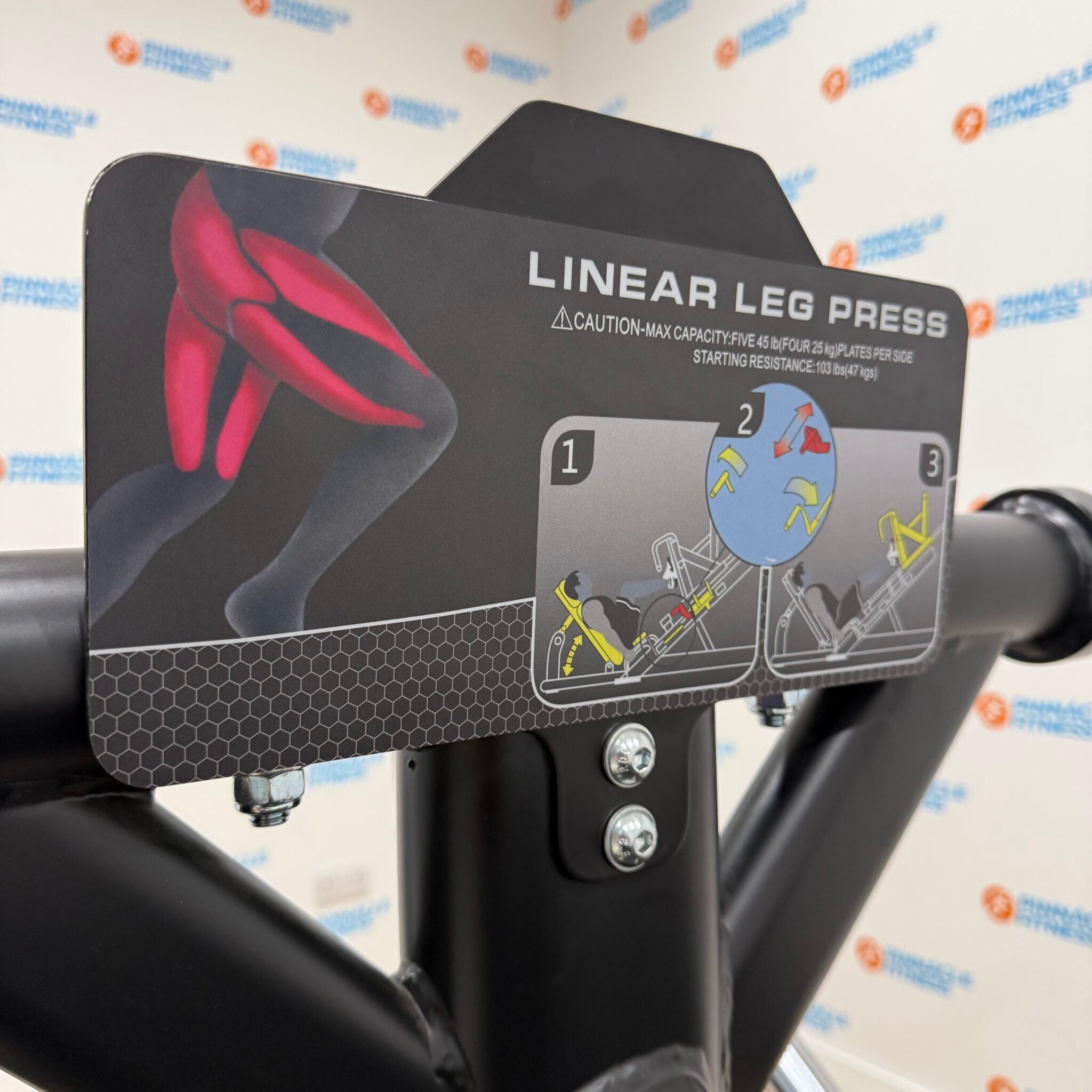 Plate Loaded Linear Leg Press by Blitz Fitness