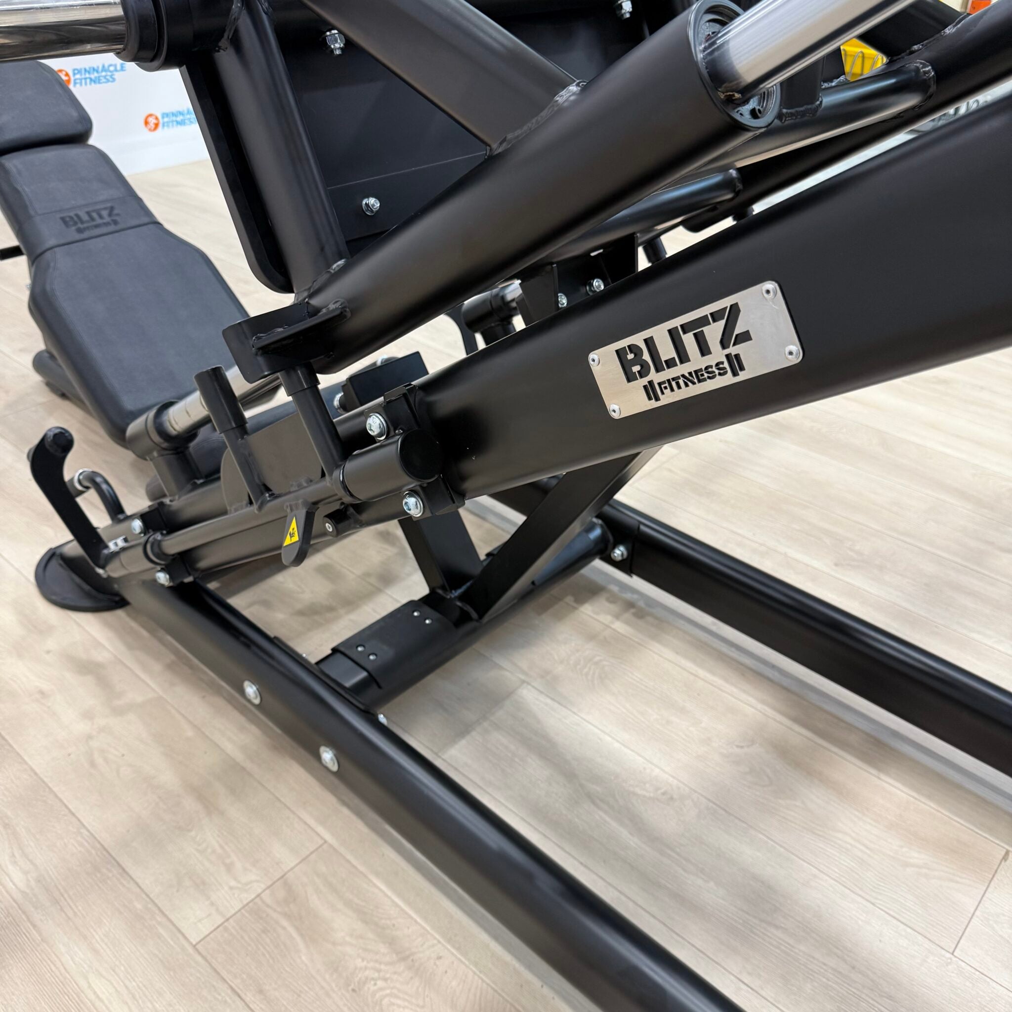 Plate Loaded Linear Leg Press by Blitz Fitness