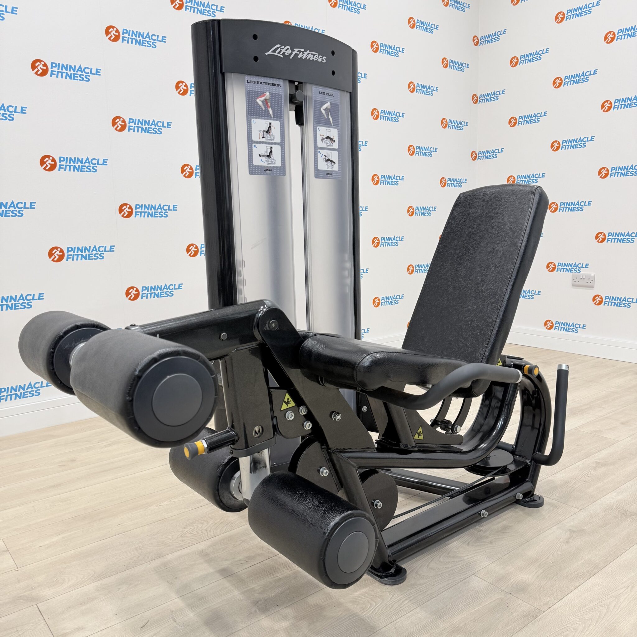 Life Fitness Optima Series Dual Purpose Leg Extension / Leg Curl (Onyx Black) Life Fitness Optima Series Dual Purpose Leg Extension / Leg Curl (Onyx Black)
