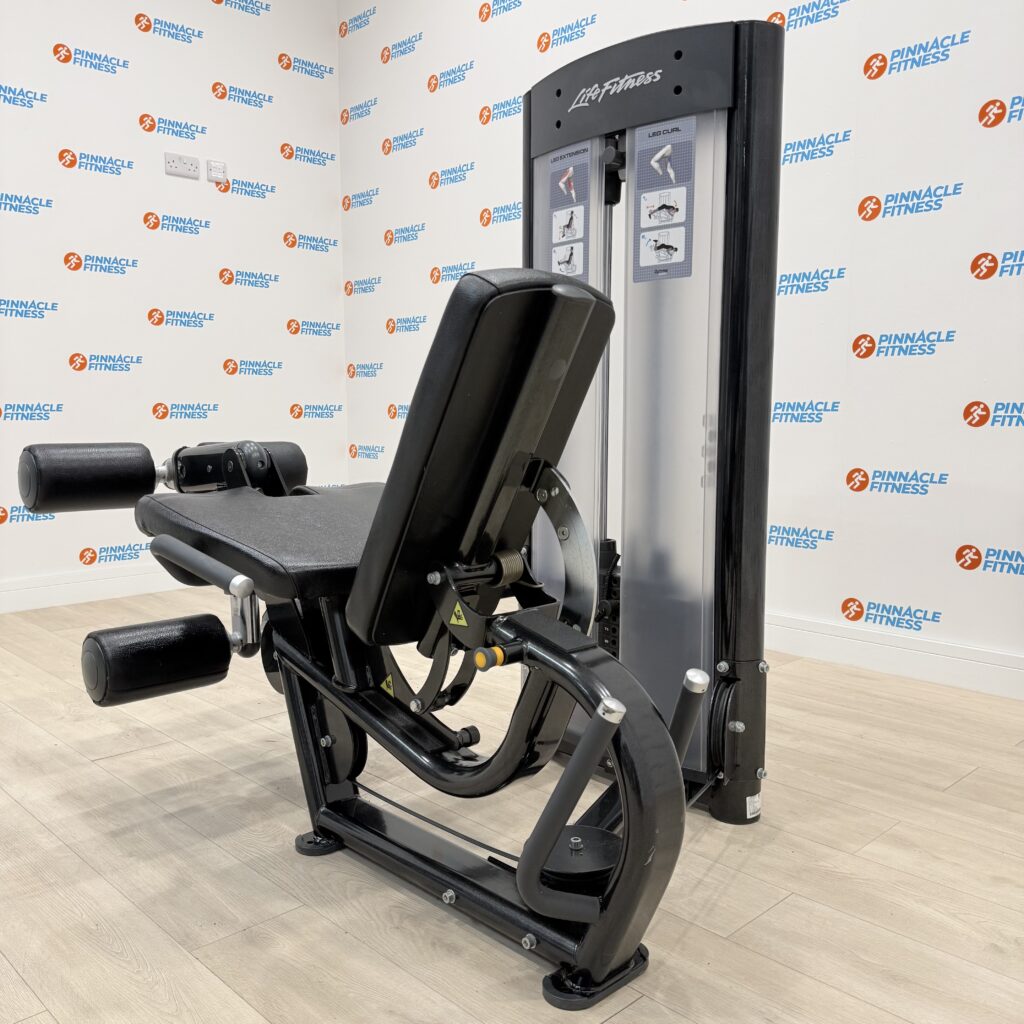 Life Fitness Optima Series Dual Purpose Leg Extension / Leg Curl (Onyx Black) - Image 19