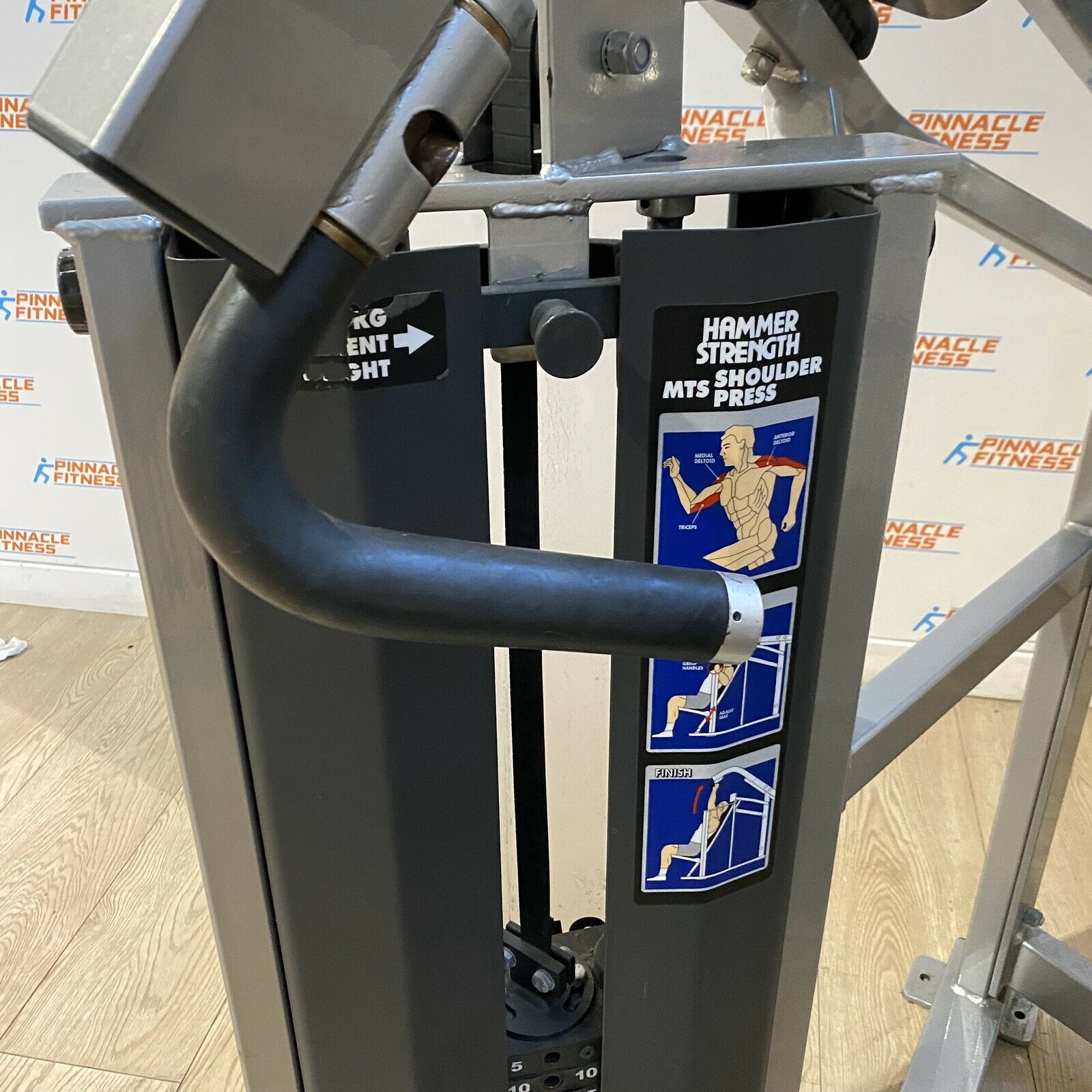 Hammer Strength MTS IsoLateral Shoulder Press Pinnacle Fitness