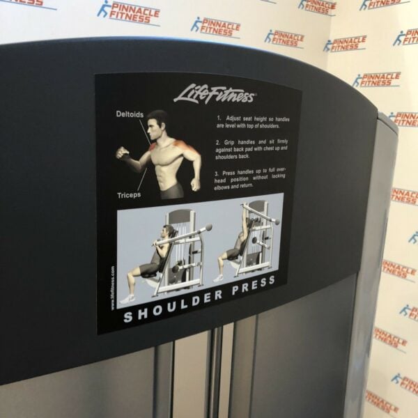 Life Fitness Signature Series Shoulder Press - Image 6