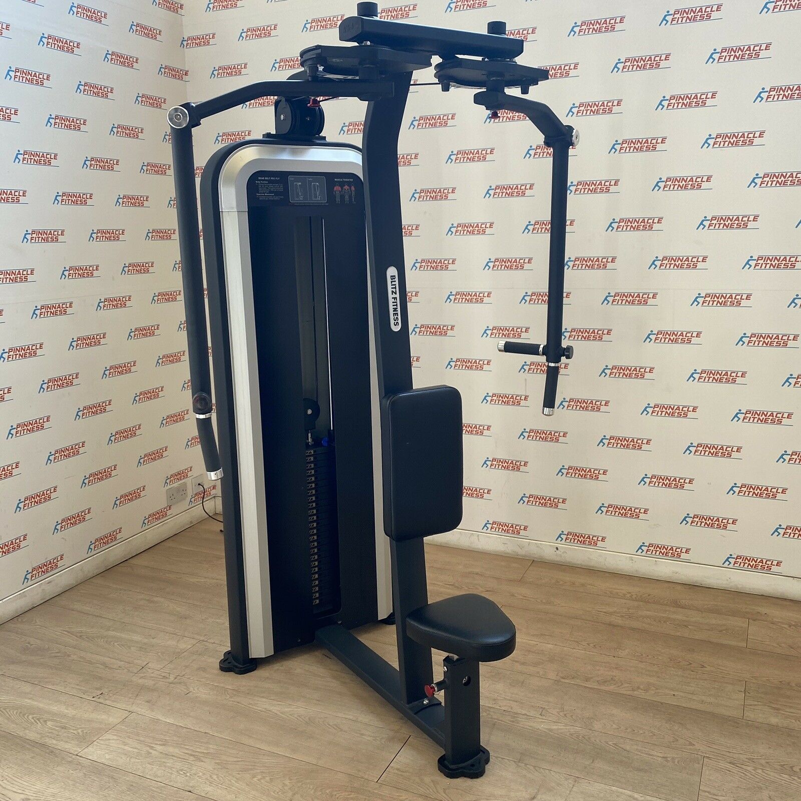 Pec Fly Rear Delt Machine by Blitz Fitness (120kg Stack) - Pinnacle Fitness