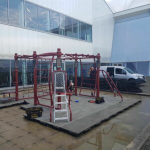 Life Fitness Synrgy Bluesky Outdoor  Functional Training Rig With 50m2 Flooring