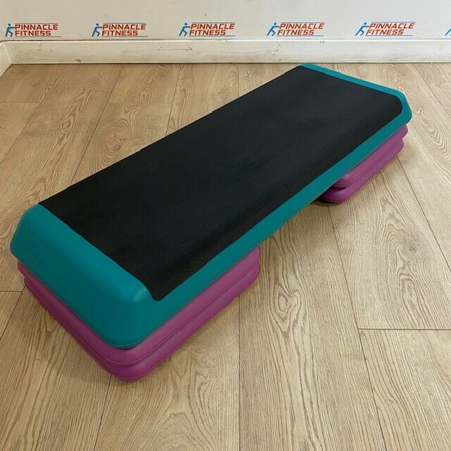 The Step Original Aerobic Platform and 4 Risers Pinnacle Fitness