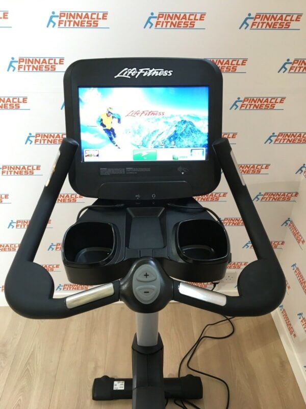Life Fitness Elevation Series 95C Discover SE Upright Bike - Image 8